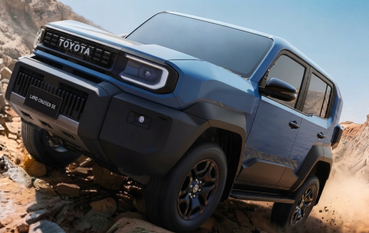 Toyota Land Cruiser FJ en terreno off-road